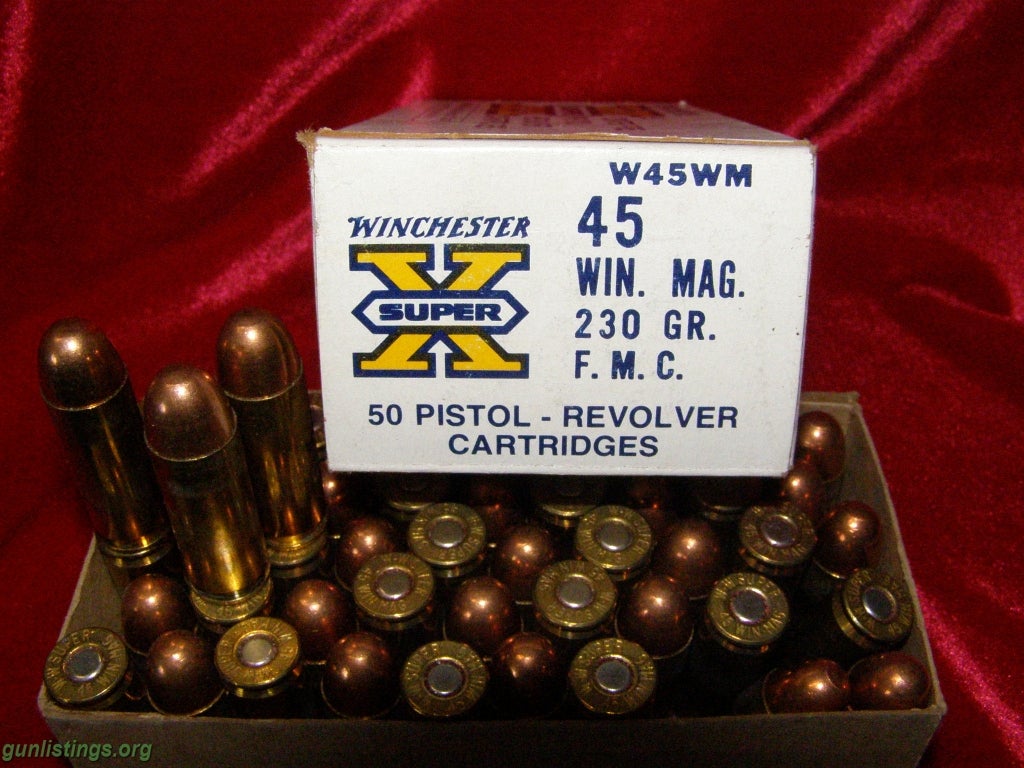 Ammo 45 Win Mag Ammo