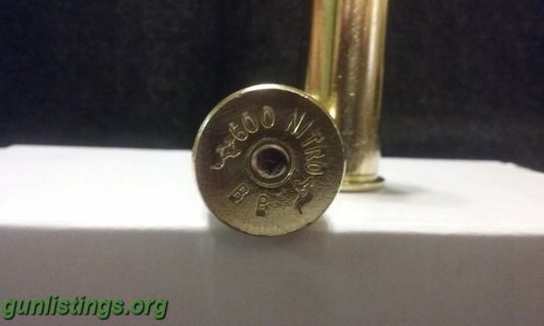 Ammo 600 Nitro Express Ammo. (600 N.E.)