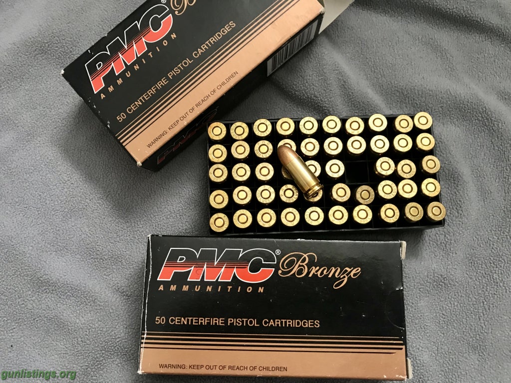 Ammo 9mm Fmj Ammunition For Sale