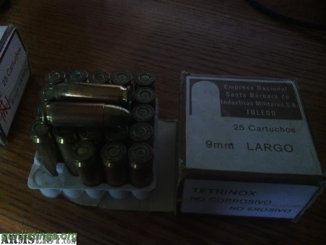 Ammo 9mm Largo