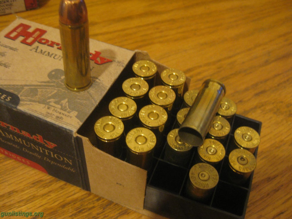 Ammo Hornady 454 Casull 240 Grain Ammo Bullets