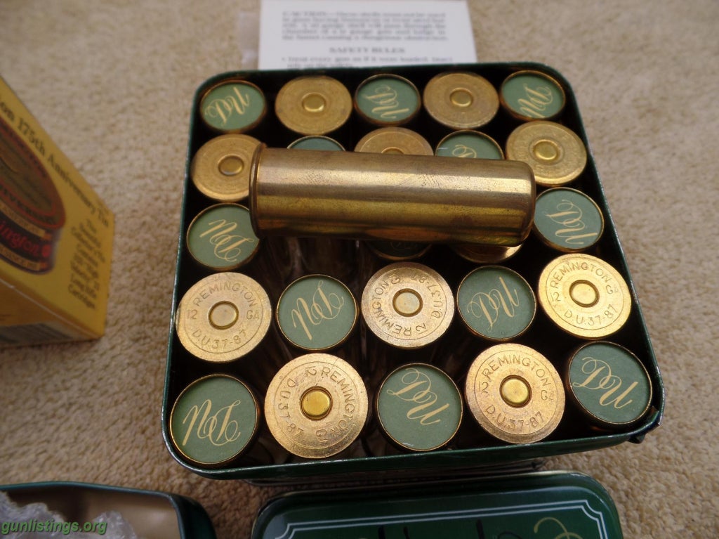 Ammo Remington Collectible Ammo Tins