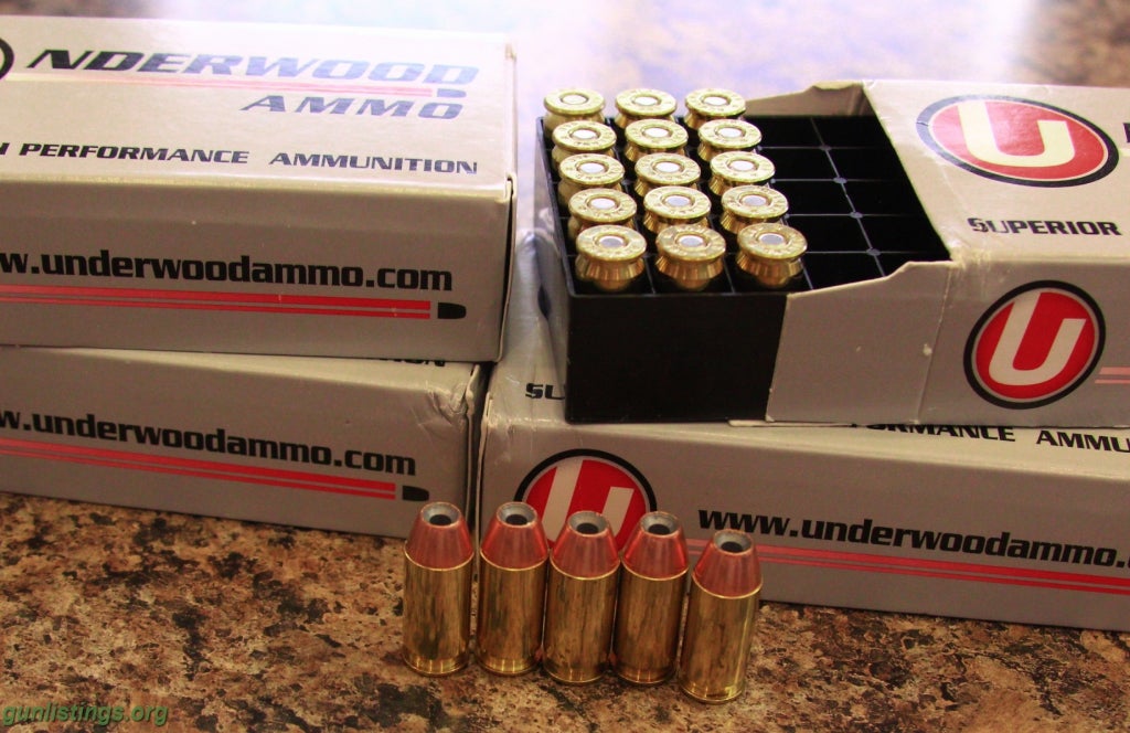 Ammo Underwood .460 Rowland JHP Ammo 170 Rounds