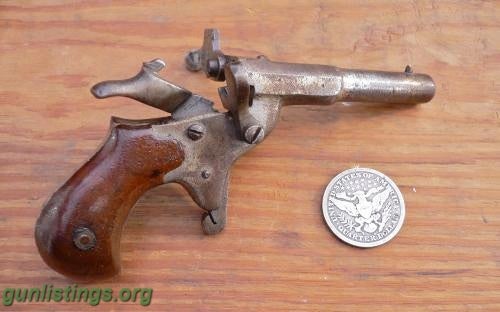 Collectibles 19TH CENTURY 6MM FLOBERT PARLOR PISTOL