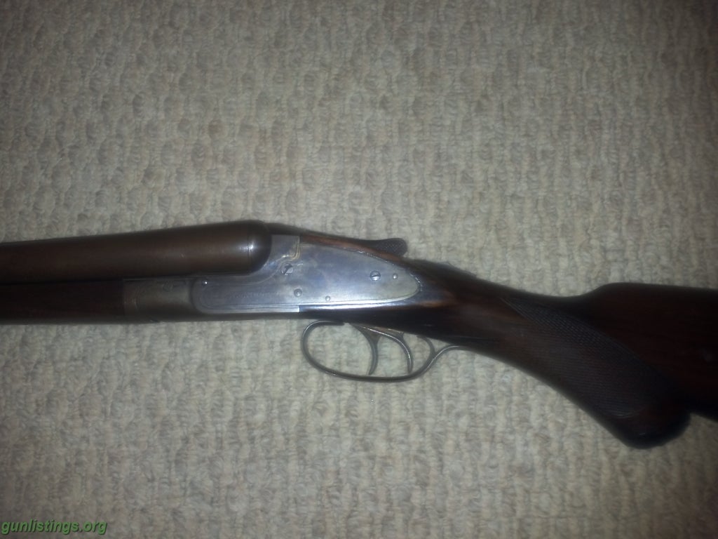 Collectibles A.J. Aubrey Damascus 12 Gauge Shotgun