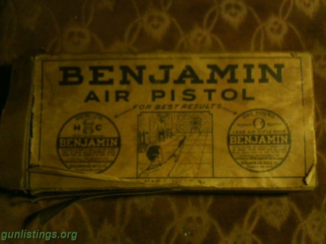 Gunlistings.org - Collectibles Benjamin Air Pistol