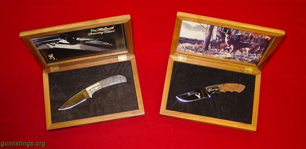 Collectibles Browning Knife Collector Edition Package