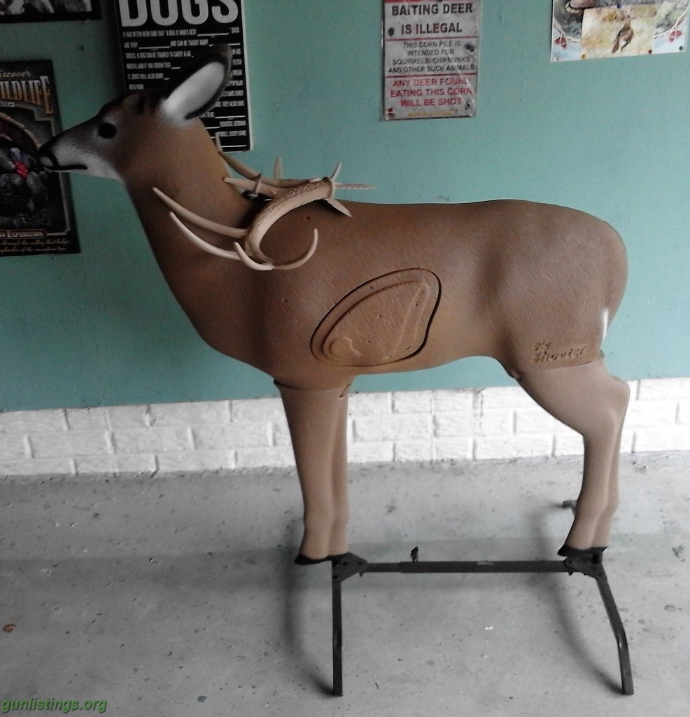 gunlistings-misc-big-shooter-deer-buck-archery-target-stand