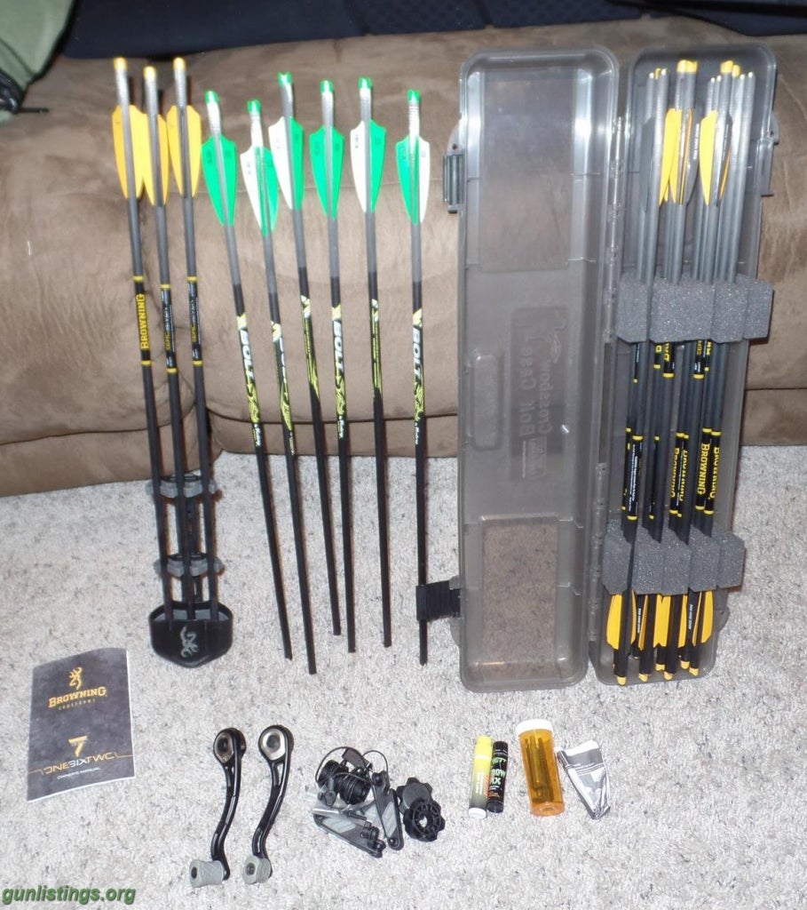 Misc Browning One Six Two Crossbow Package W/ Lots Of Extras