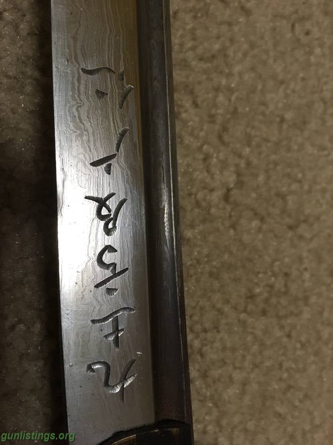 Misc Damascus Steel Katana