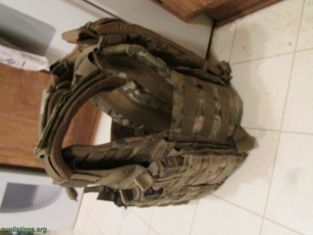 Misc VooDoo Multicam Plate Carrier W/USMC Camelbak