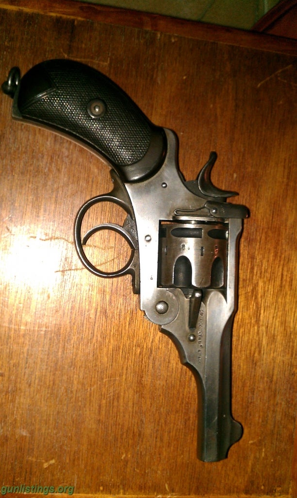 Pistols Webley Mark 1 125yr Old Revolver