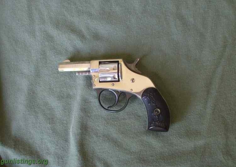 Pistols 22 7 Shot Nickel Revolver Small & Concealable