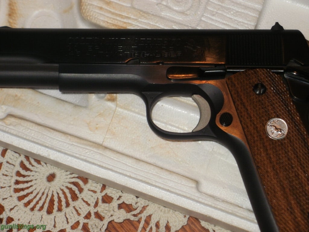 Pistols 70'S COLT GOVERNMENT MODEL .45