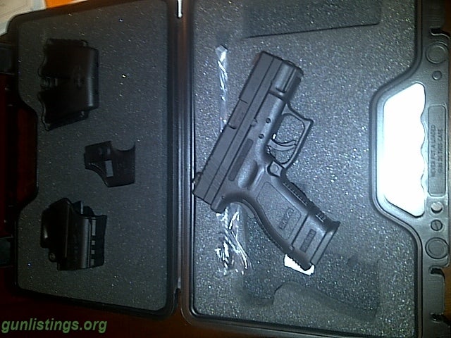 Pistols Springfield XD 40 Sub Compact Nite Sites