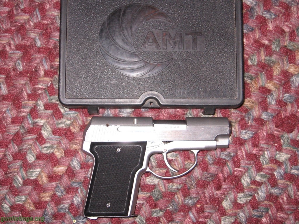 Pistols AMT 9mm Stainless