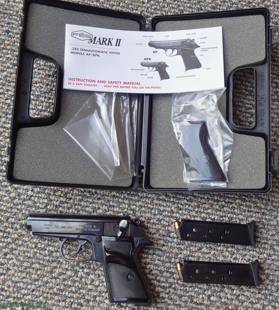 Gunlistings.org - Pistols APK FEG Mark II (PPK Copy) .380 Auto