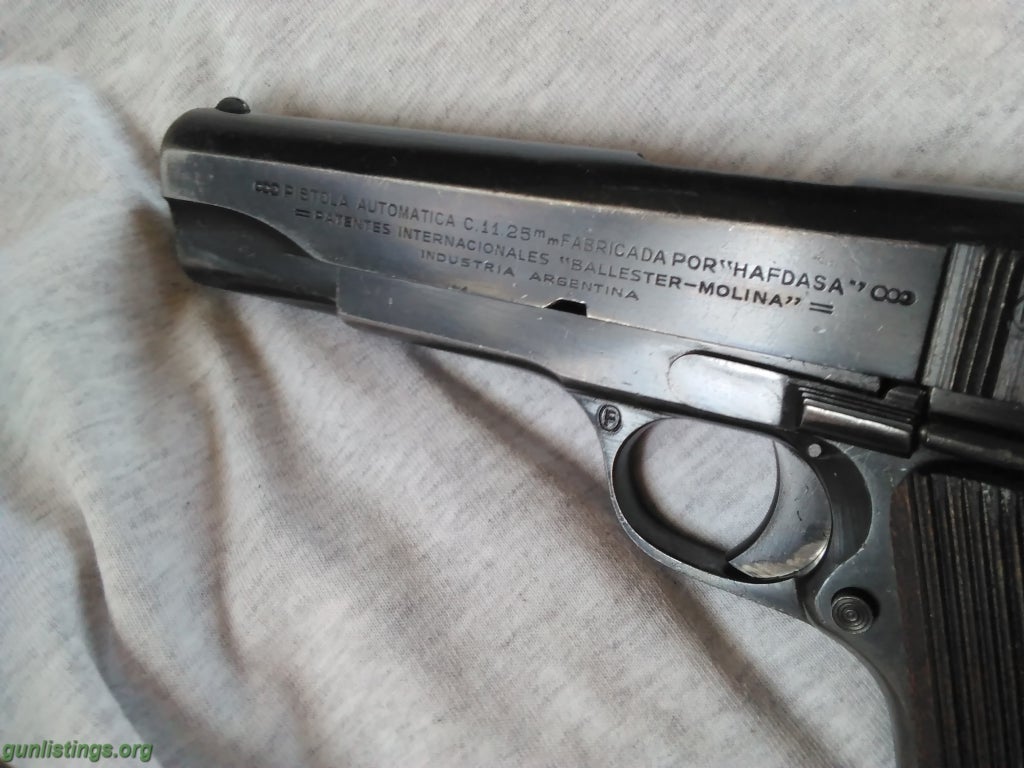 Pistols Ballester-Molina 45acp