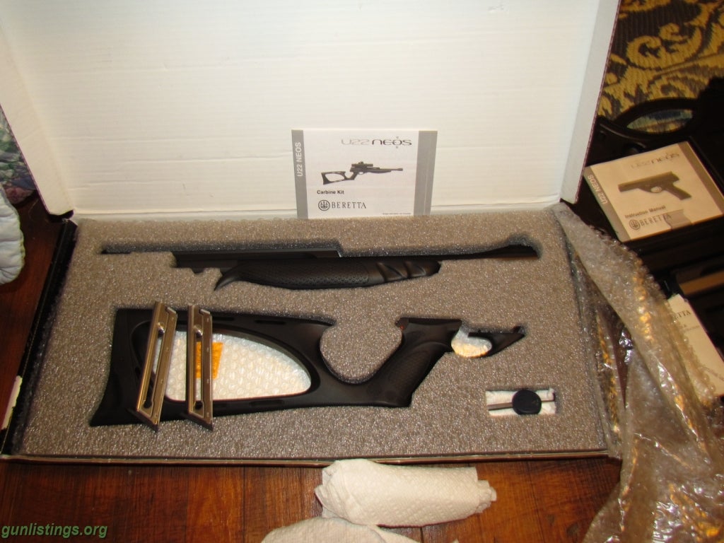 Gunlistings.org - Pistols Baretta U22 Neos With Carbine Rifle Kit