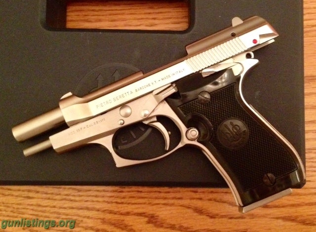 Pistols Beretta 85F Cheetah .380 Nickel Finish