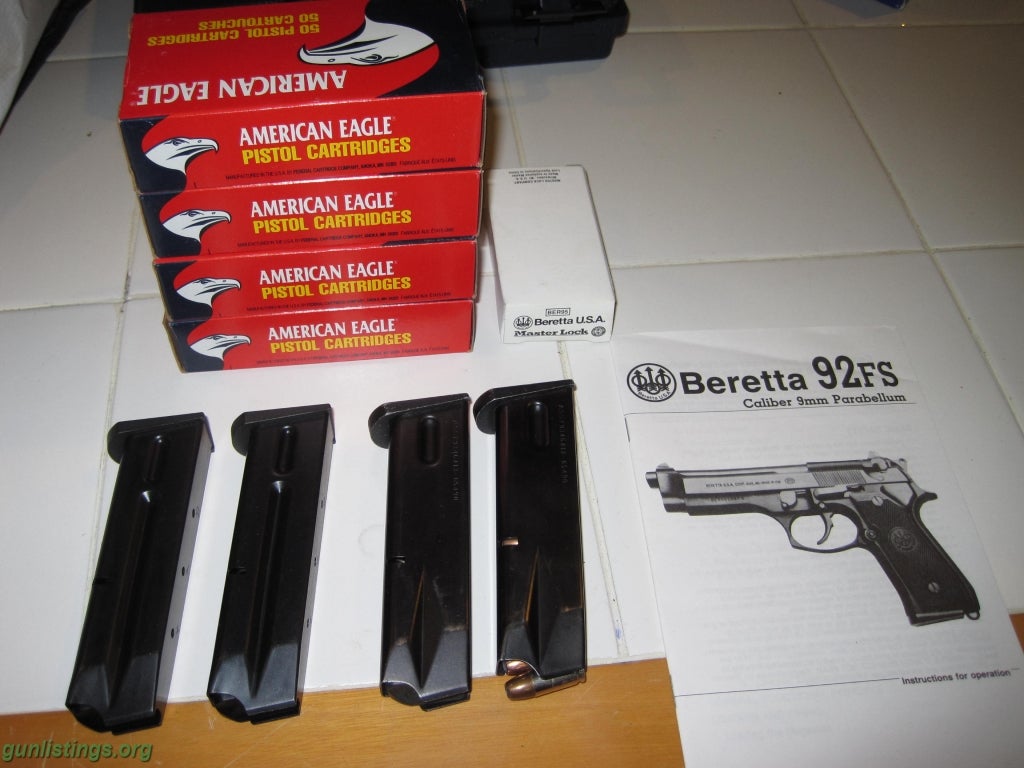 Pistols Beretta 92FS Stainless