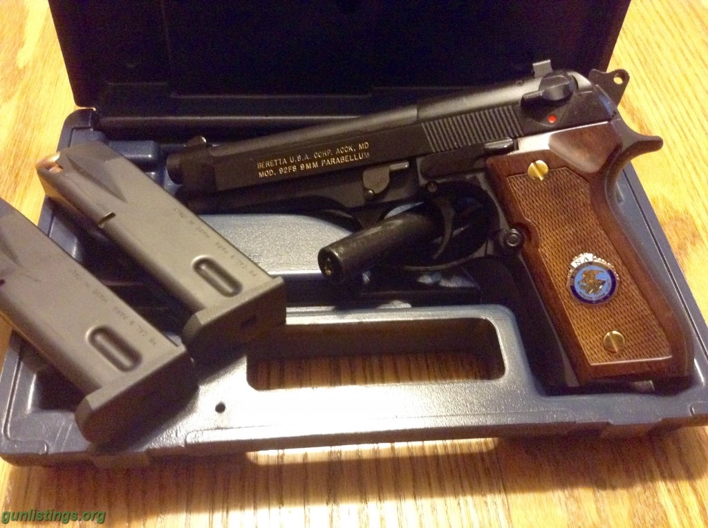 Pistols Beretta Model 92FS FBI National Academy