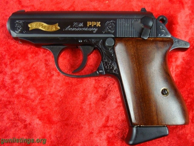 Pistols Best You Can Find WALTHER PPK 75th ANNIVERSARY LIMITED