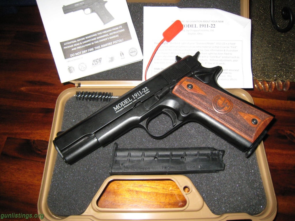 Pistols Chiappa 1911 - 22 Lr NIB