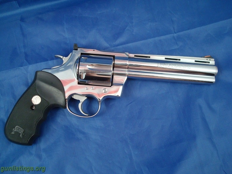 Pistols COLT Anaconda 44 Mag Bright Polished SS LNIB