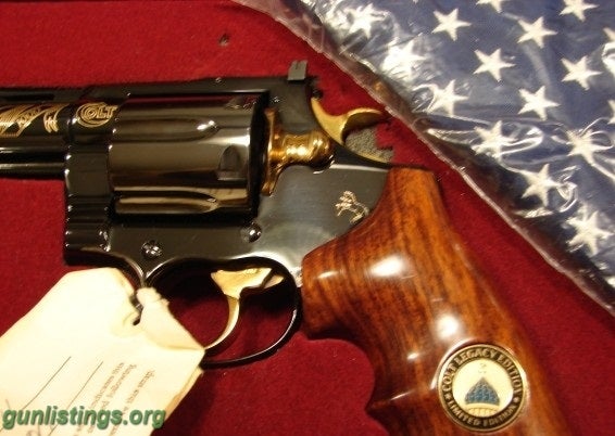 Pistols Colt Anaconda Legacy 17 Of 1000 GOLD