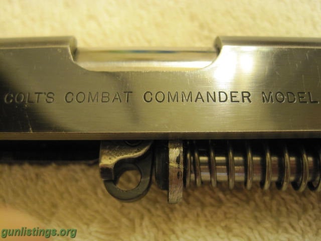 Pistols Colt Combat Commander Slide