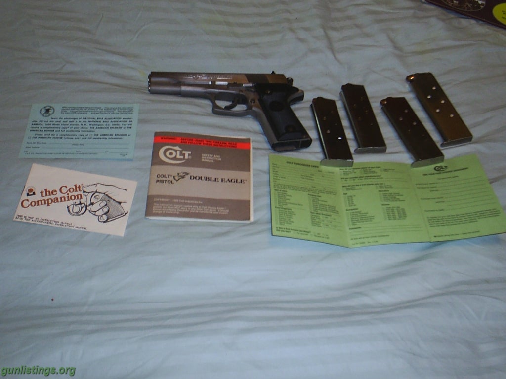 Pistols Colt Desert Eagle .45 Cal. NIB