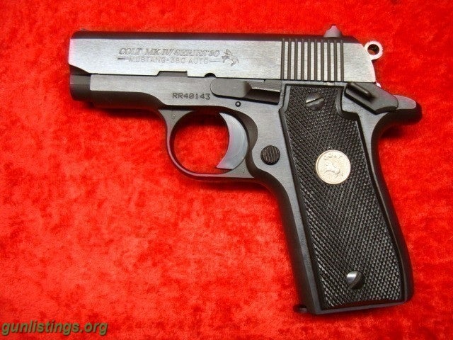 Pistols COLT MUSTANG PLUS II 380 MKIV SERIES LNIB