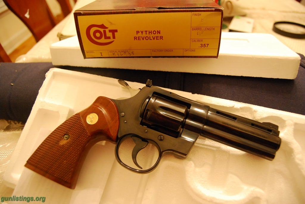 Pistols Colt Python