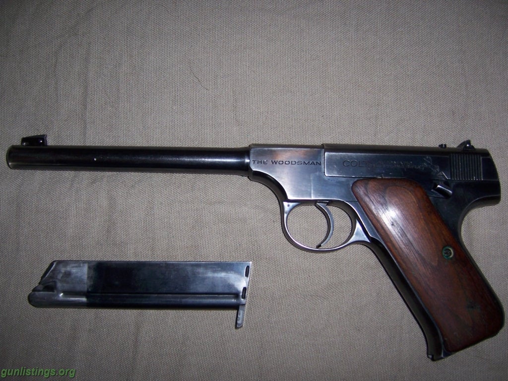 Pistols Colt Woodsman 22 Auto