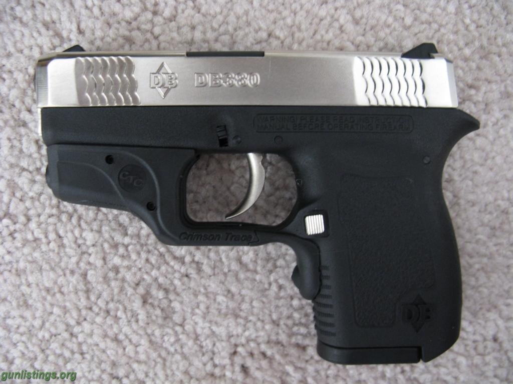 Pistols DiamondBack DB380 W/ CT Laser