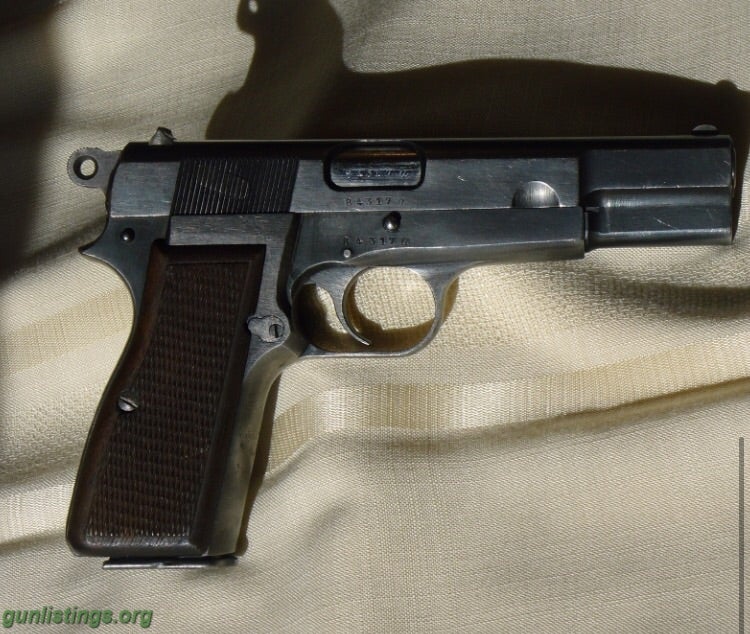 Pistols Fabrique Nationale Browning Hi-Power Nazi Era 9 MM