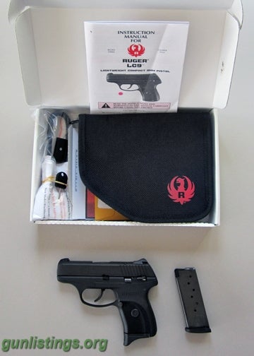 Pistols FS: Ruger LC9 Sub-Compact 9mm Pistol: Like New