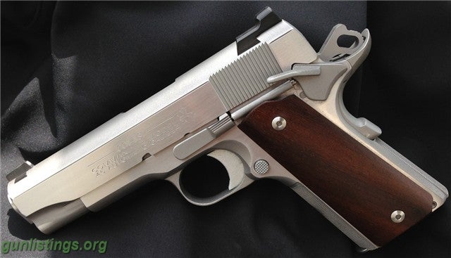 Pistols Full Custom Colt Commander - .45 1911 Stainless