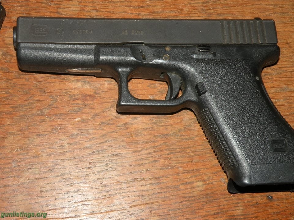 Pistols GLOCK 21 .54 CAL W/ 2 Mags