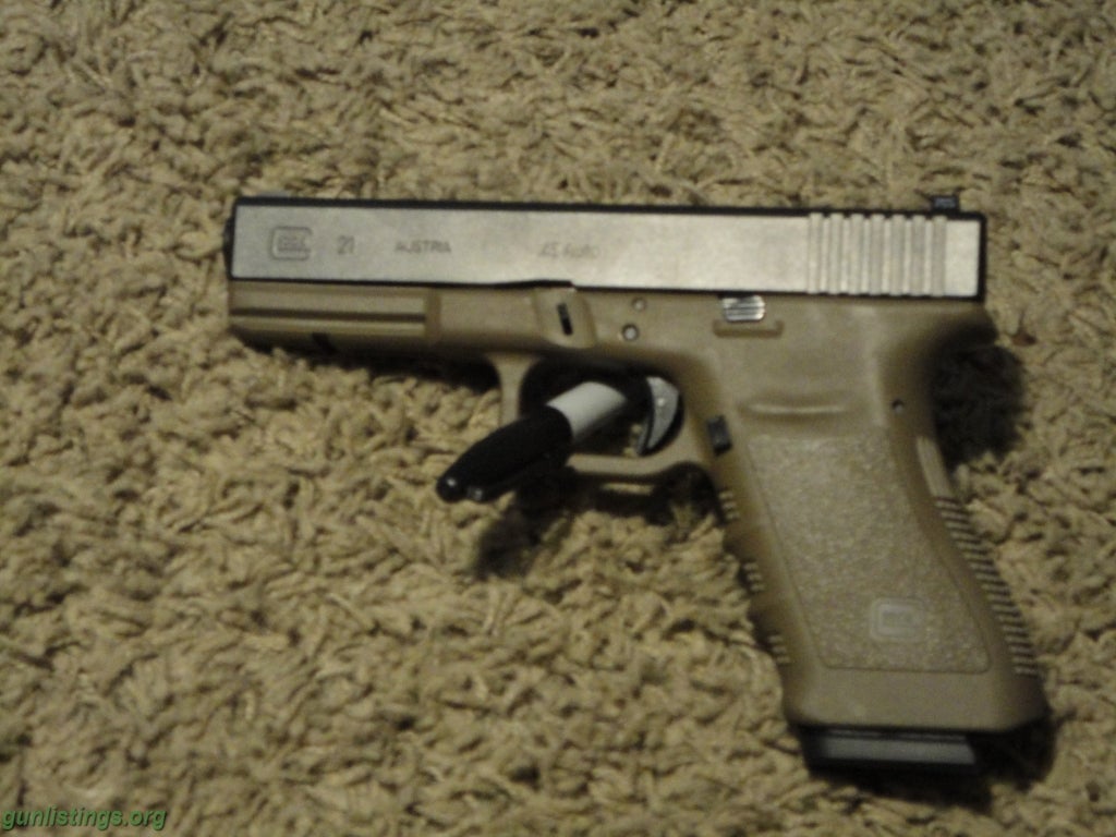 Pistols Glock 21 Dark Earth