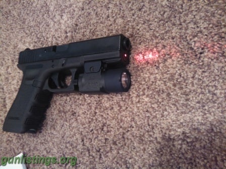 Pistols Glock 22 With Laser, Light, And 650 Rnds Of Ammo