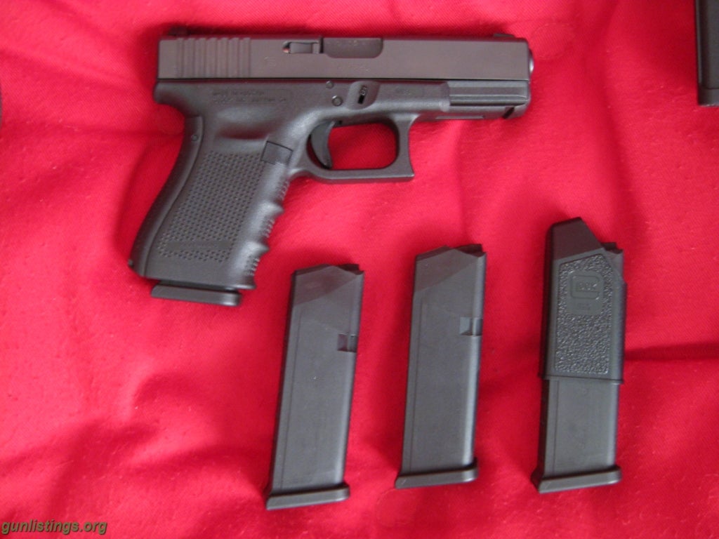 Pistols Glock 23 Gen4 .40S&W 5.5 Lb Trigger