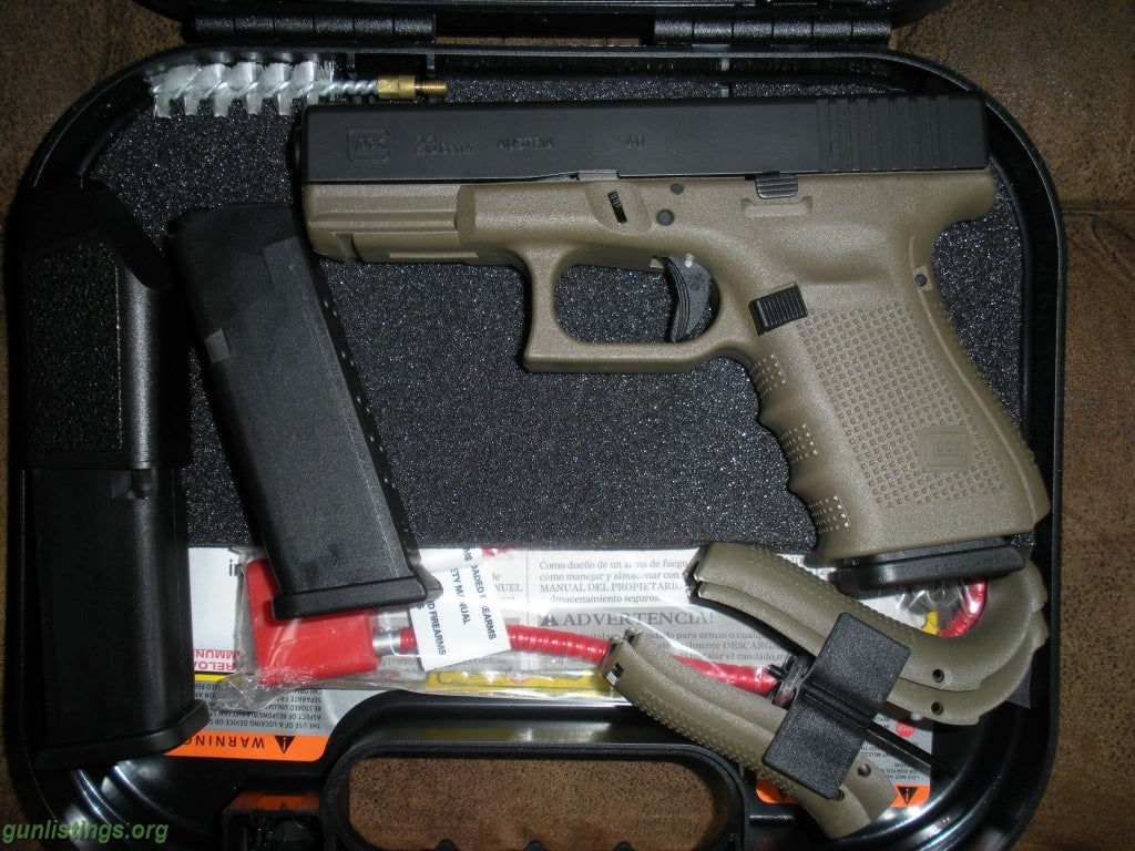 Pistols Glock 23 Gen 4 Flat Dark Earth