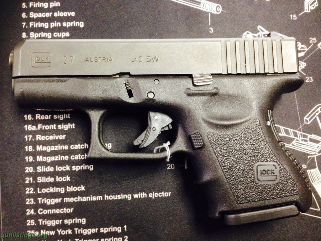 Pistols GLOCK 27 GEN2 40SW