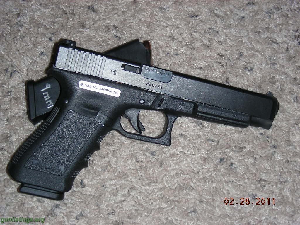 Pistols Glock 34, 9mm Target Model