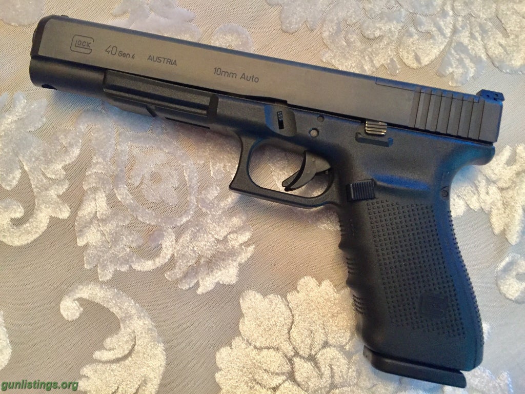 Pistols Glock 40 Gen 4, 10mm Long Slide As New