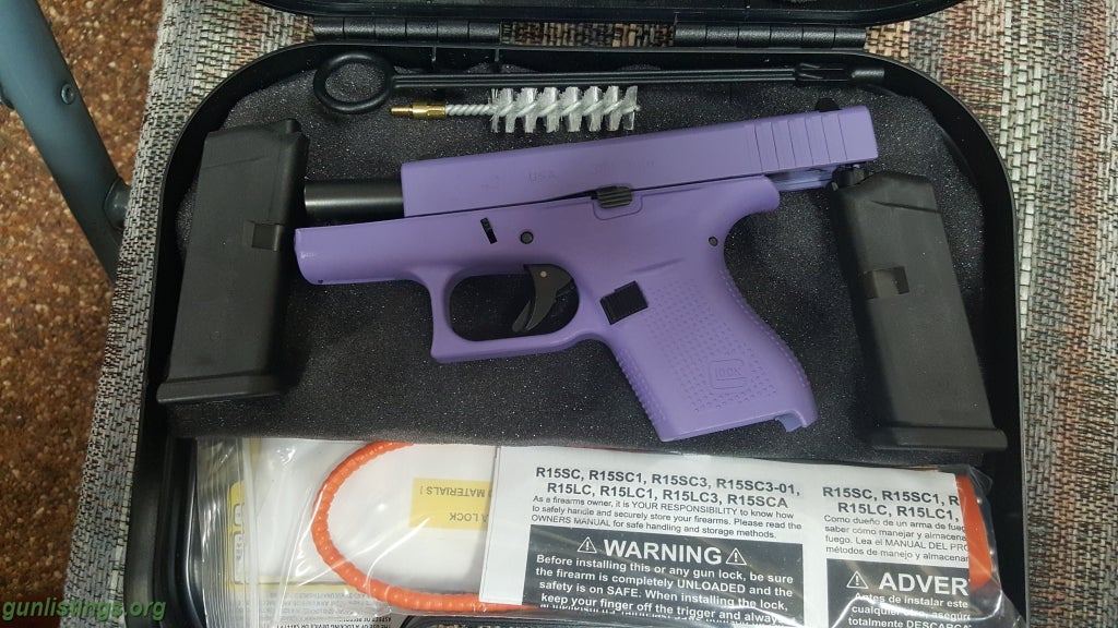 Pistols Glock 42 - Purple