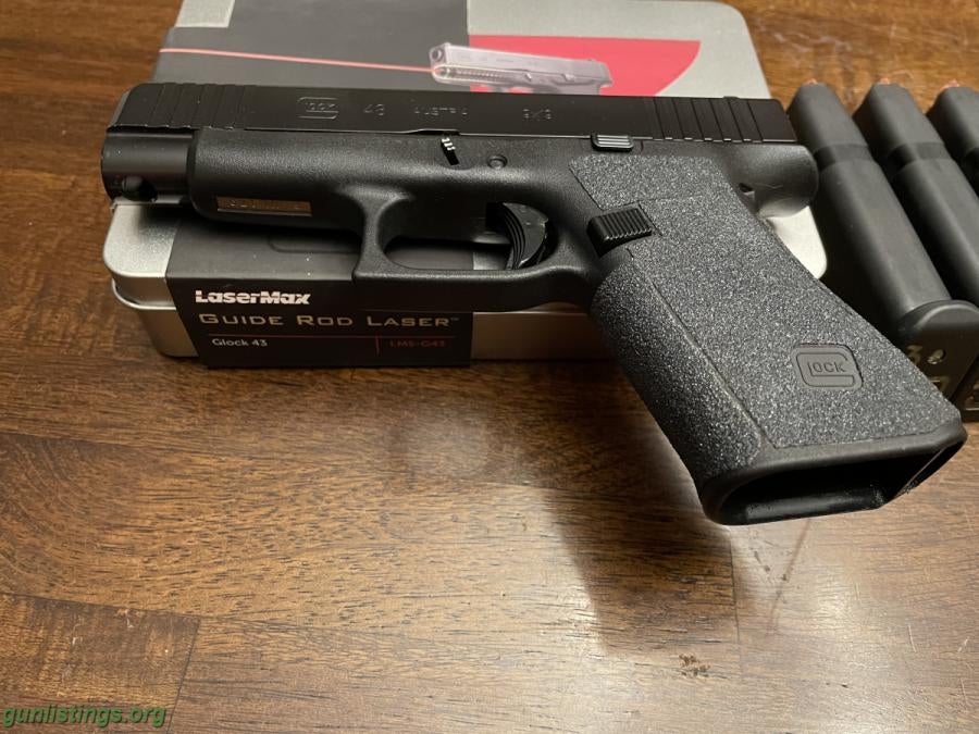 Pistols Glock 48 With LaserMax Guide Rod