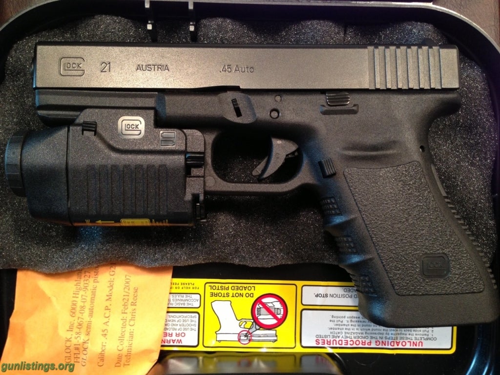 Pistols GLOCK GTL21 Tactical Light/ Laser